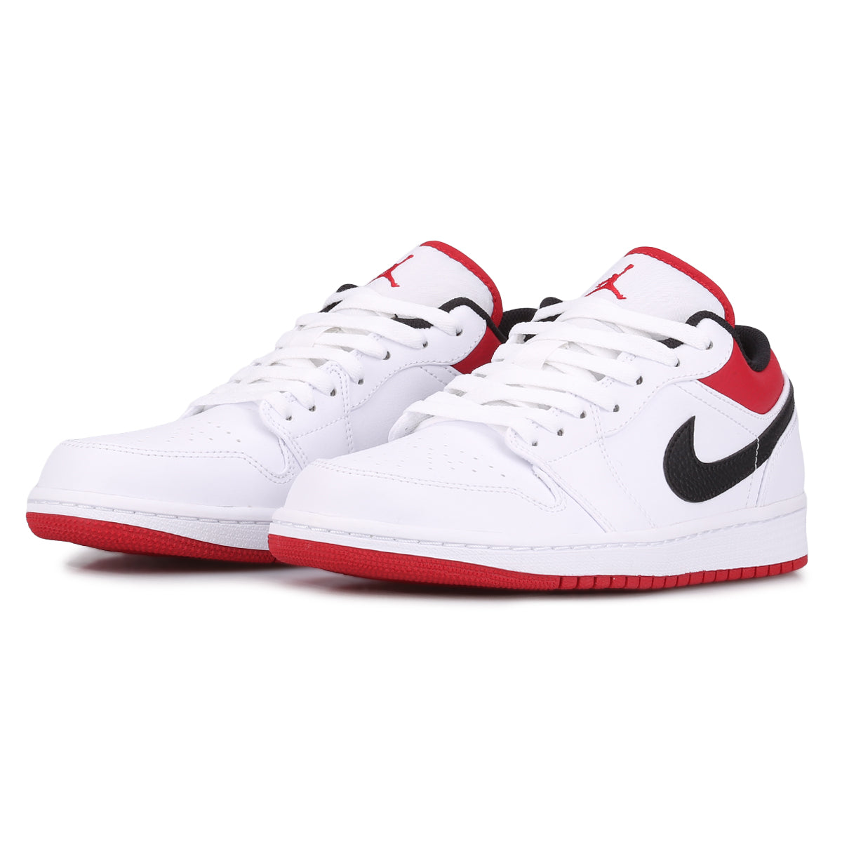 Jordan 1 Low White University Red Black