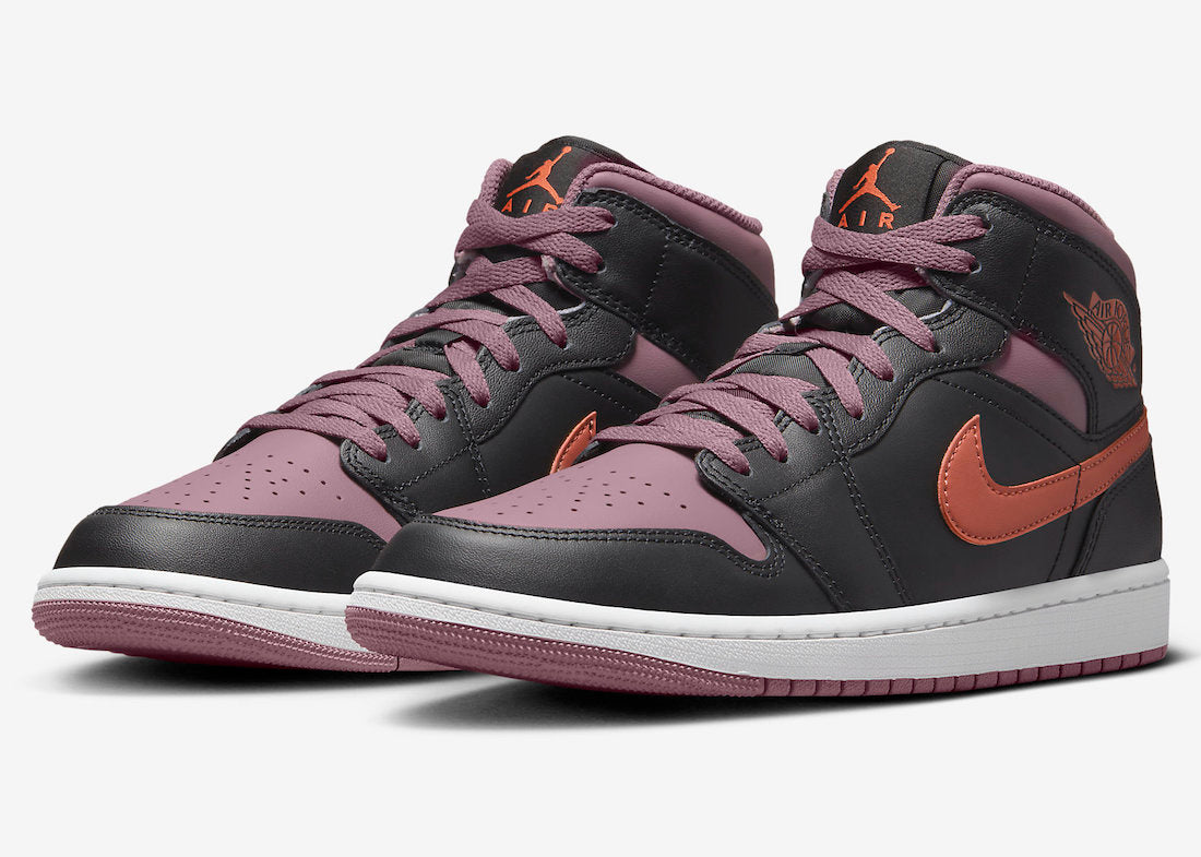 Jordan 1 Mid SE Black Sky J Mauve