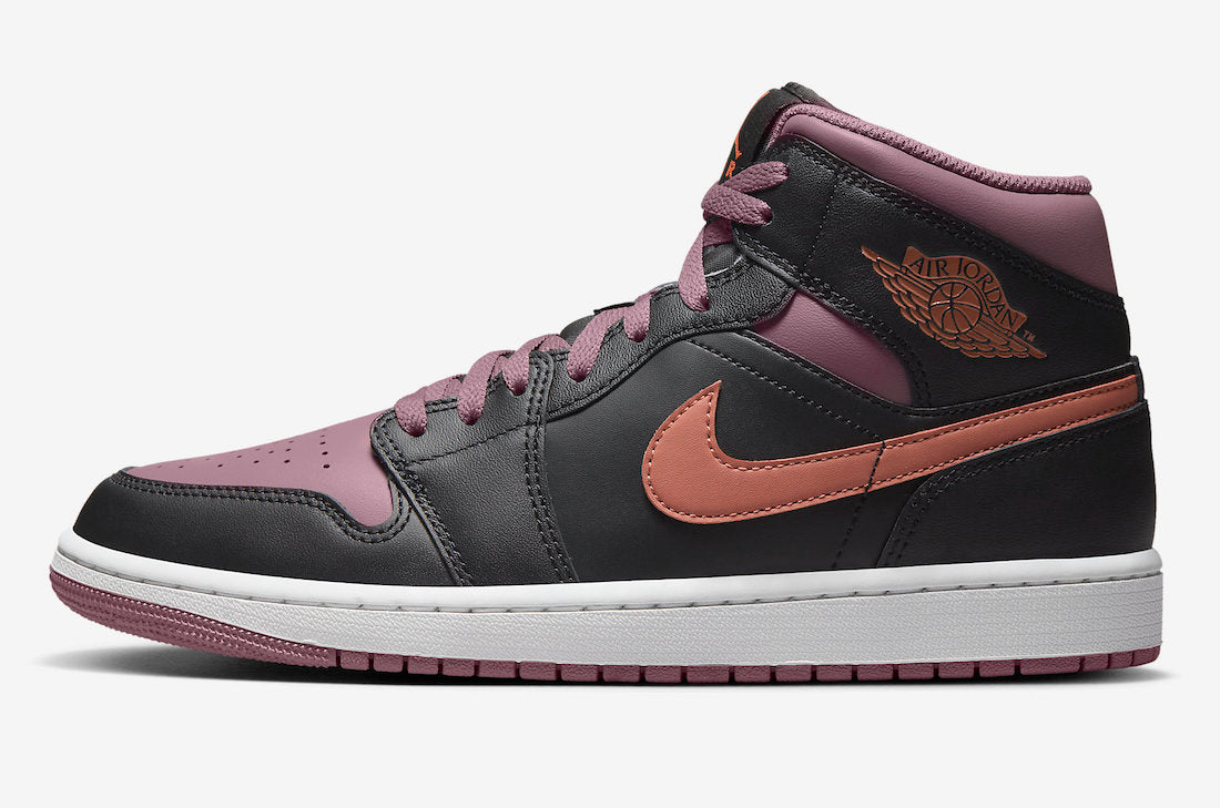 Jordan 1 Mid SE Black Sky J Mauve