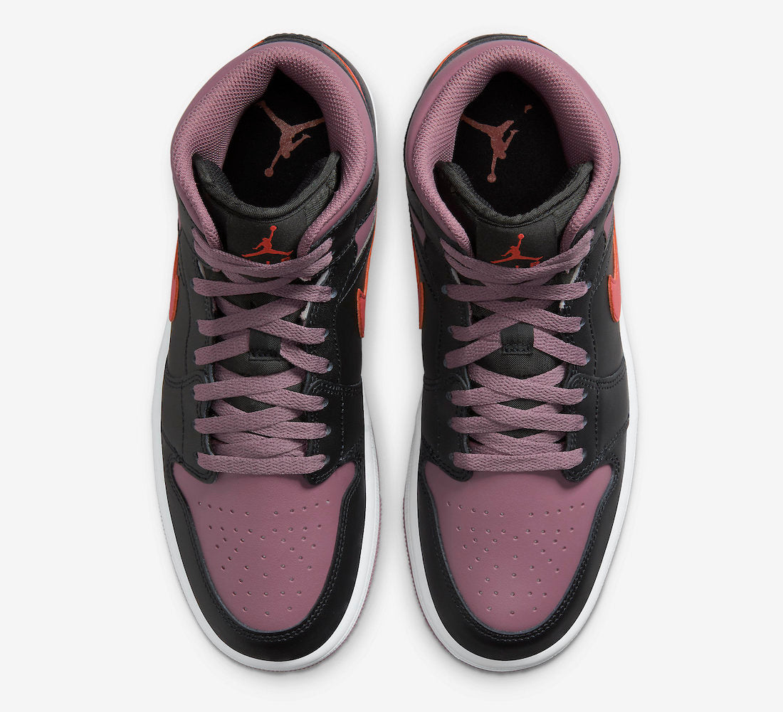 Jordan 1 Mid SE Black Sky J Mauve
