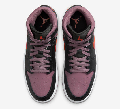 Jordan 1 Mid SE Black Sky J Mauve