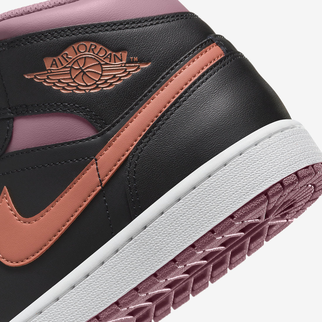 Jordan 1 Mid SE Black Sky J Mauve
