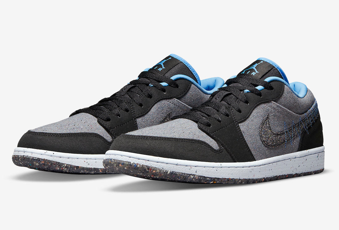 Jordan 1 Low SE Crater Grey University Blue