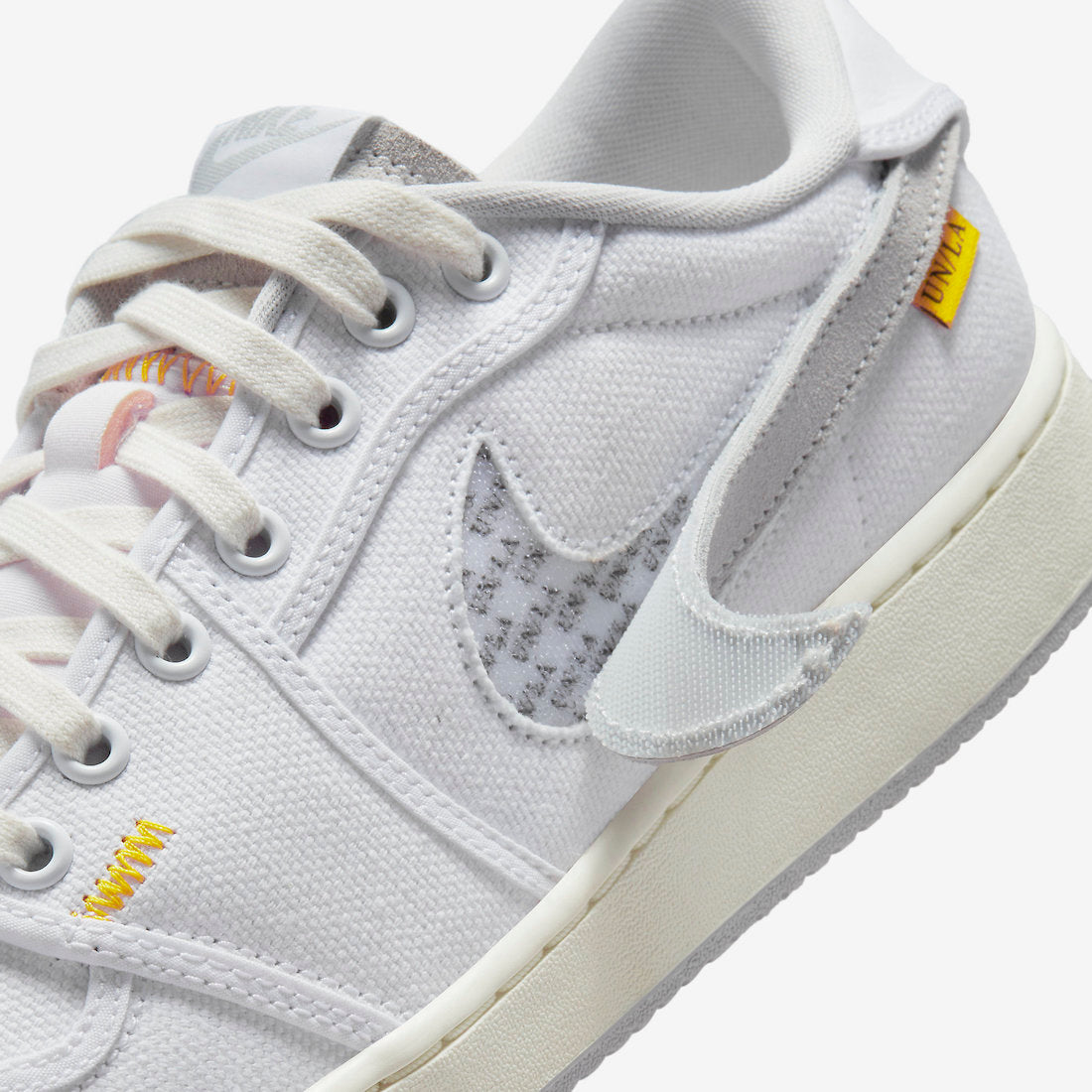 Jordan 1 Retro AJKO Low SP Union White Canvas