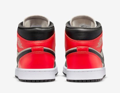 Jordan 1 Mid Newsprint Light Orewood Brown