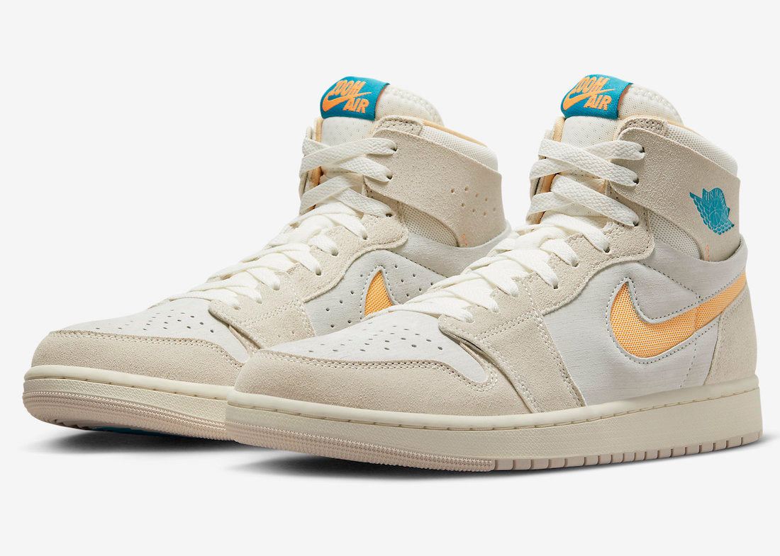 Jordan 1 Zoom CMFT 2 Orewood Brown Bright Citrus Sail