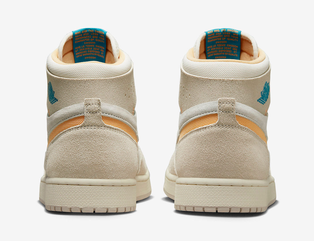 Jordan 1 Zoom CMFT 2 Orewood Brown Bright Citrus Sail