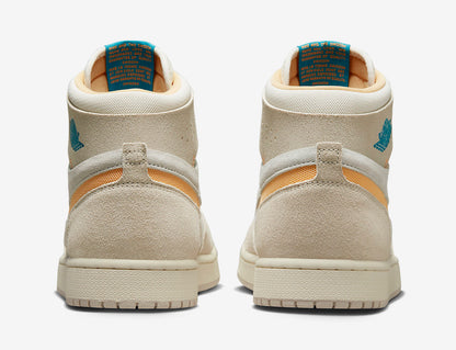 Jordan 1 Zoom CMFT 2 Orewood Brown Bright Citrus Sail