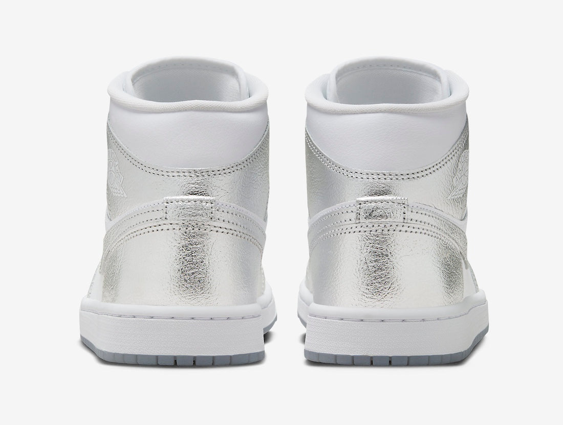Jordan 1 Mid SE Metallic Silver (Women's)