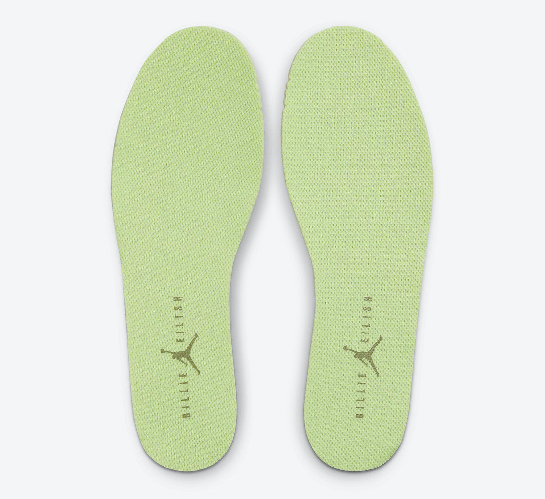 Jordan 1 Retro AJKO Billie Eilish Ghost Green