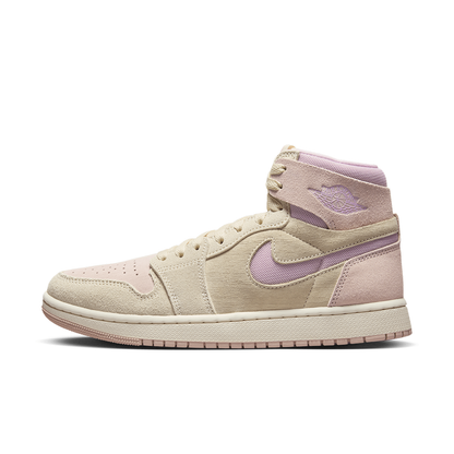 Jordan 1 High Zoom Air CMFT 2 Muslin Plum Chalk (Women's)