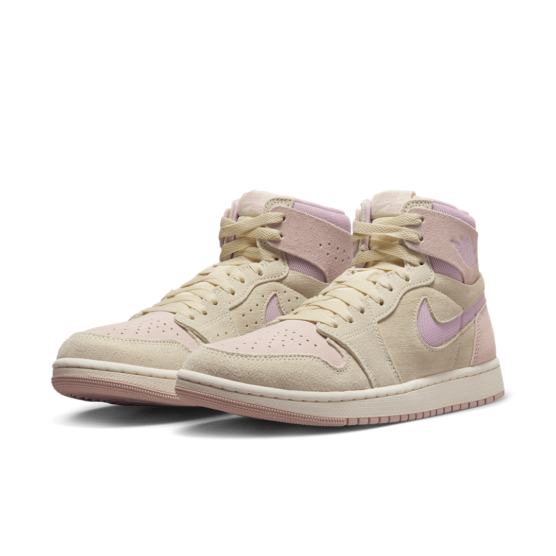 Jordan 1 High Zoom Air CMFT 2 Muslin Plum Chalk (Women's)
