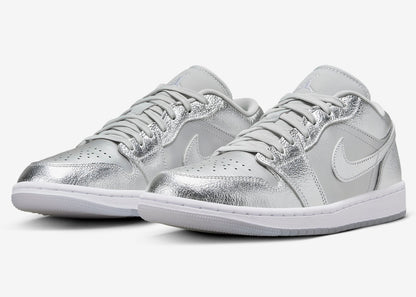 Jordan 1 Low SE Metallic Silver (Women's)