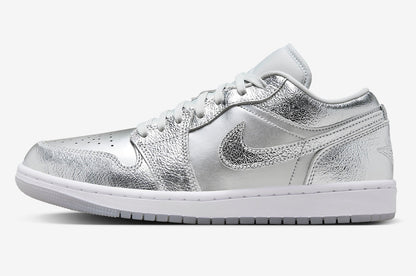 Jordan 1 Low SE Metallic Silver (Women's)