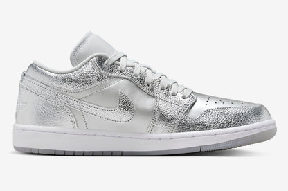 Jordan 1 Low SE Metallic Silver (Women's)