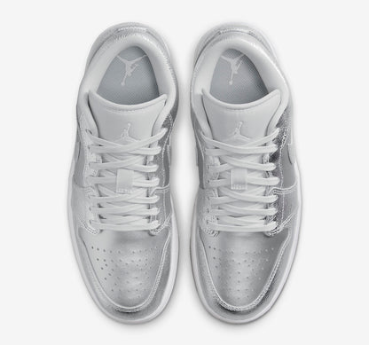 Jordan 1 Low SE Metallic Silver (Women's)