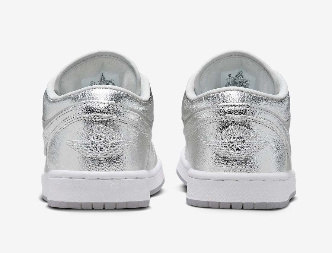 Jordan 1 Low SE Metallic Silver (Women's)