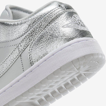 Jordan 1 Low SE Metallic Silver (Women's)