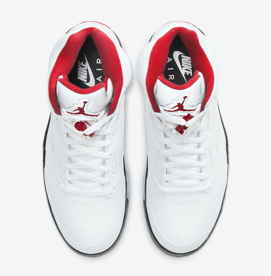 Jordan 5 Retro Fire Red Silver Tongue (2020)