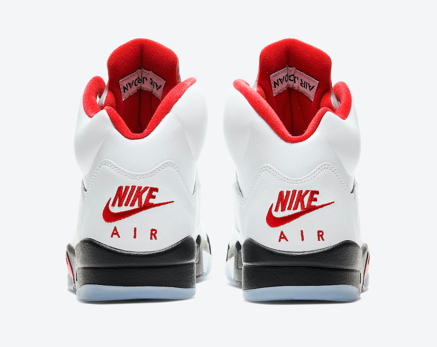 Jordan 5 Retro Fire Red Silver Tongue (2020)