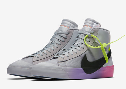 Nike Blazer Mid Off-White Wolf Grey Serena Queen