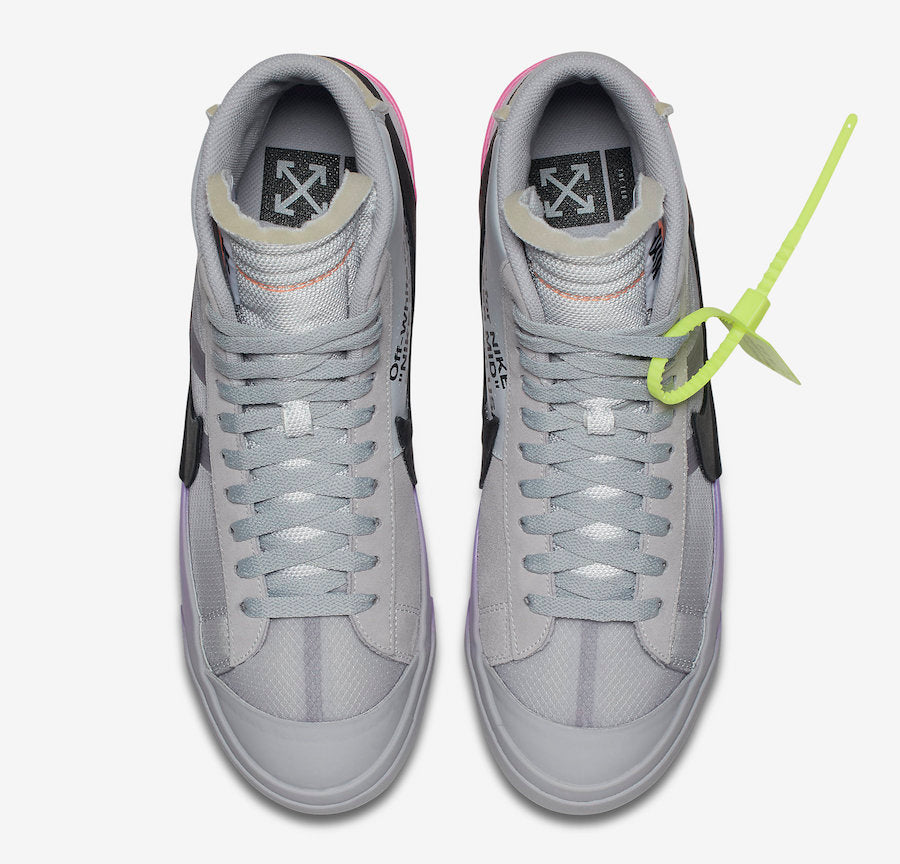 Nike Blazer Mid Off-White Wolf Grey Serena Queen