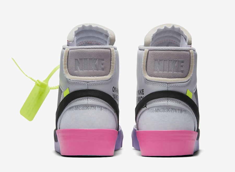 Nike Blazer Mid Off-White Wolf Grey Serena Queen