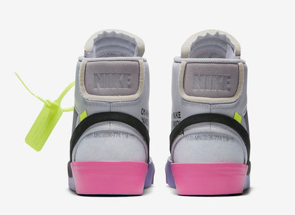 Nike Blazer Mid Off-White Wolf Grey Serena Queen