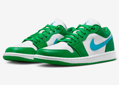 Jordan 1 Low Lucky Green Aquatone - Vista 1