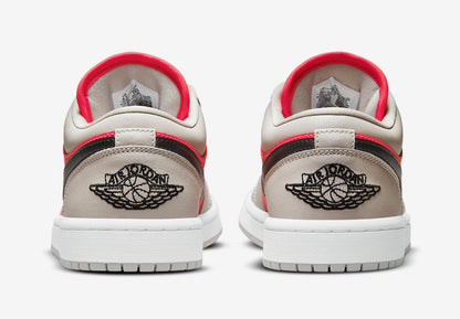 Jordan 1 Retro Low Light Iron Ore Siren Red (Women's) - Vista 5