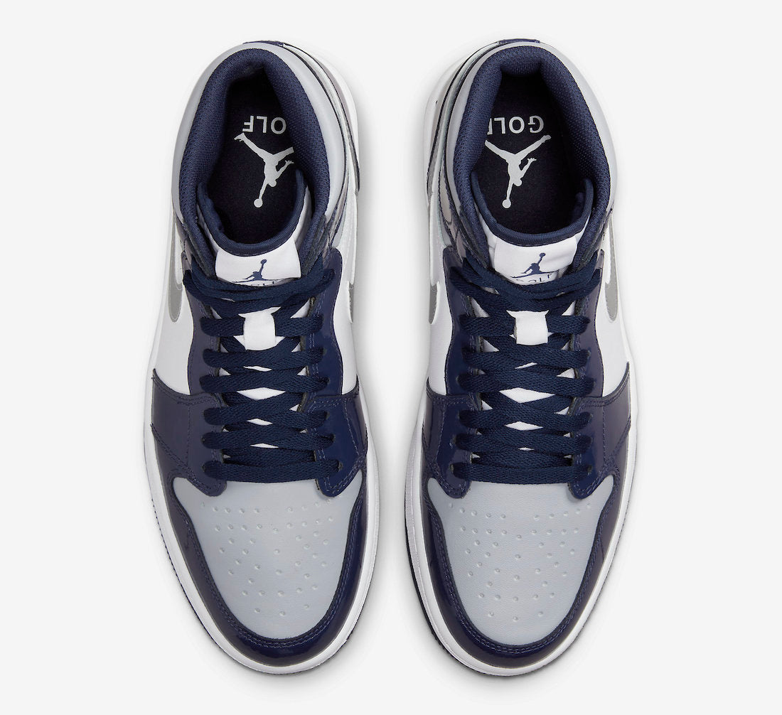 Jordan 1 Retro High Golf Patent Midnight Navy - Vista 2