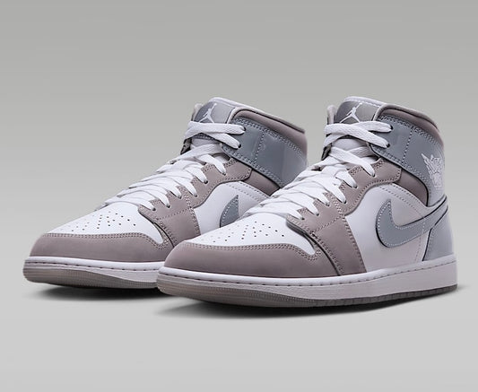 Jordan 1 Mid SE White Medium Grey Cool Grey - Vista 1