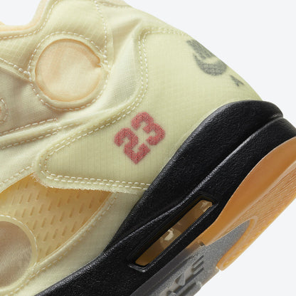 Jordan 5 Retro Off-White Sail - Vista 12