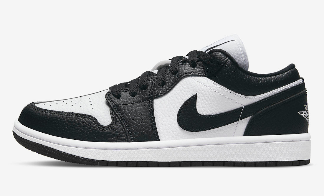 Jordan 1 Low SE Homage Split White Black (Women's) - Vista 2