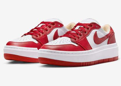 Jordan 1 Elevate Low Varsity Red (Women's) - Vista 1