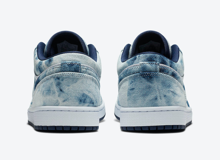 Jordan 1 Low Washed Denim - Vista 5