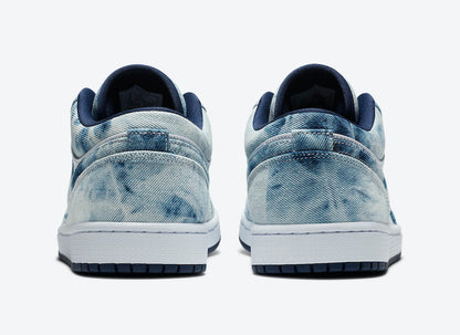 Jordan 1 Low Washed Denim - Vista 5