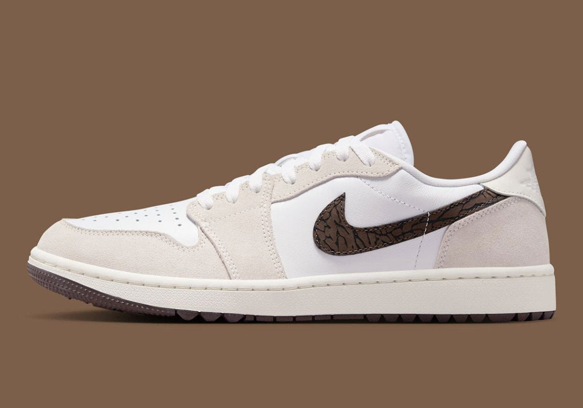 Jordan 1 Retro Low Golf Light Orewood Elephant - Vista 2