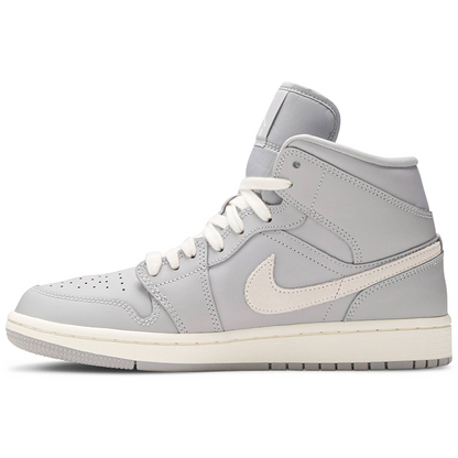 Jordan 1 Mid Atmosphere Grey Pale Ivory (Women's) - Vista 6