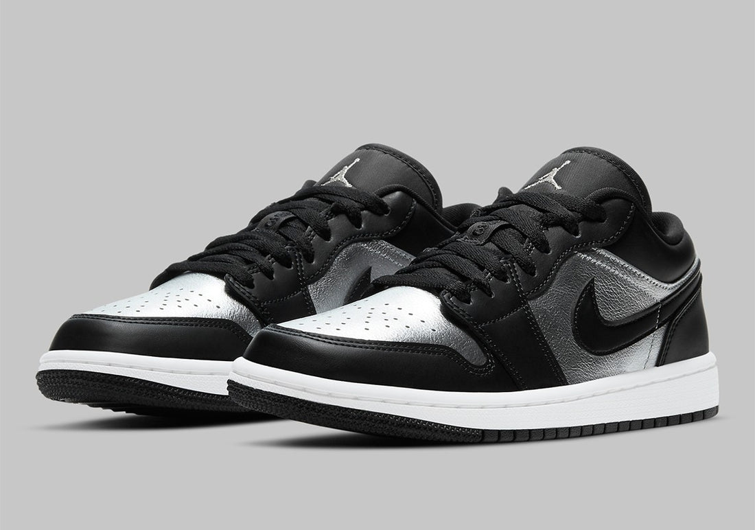 Jordan 1 Low SE Black Metallic Silver - Vista 6