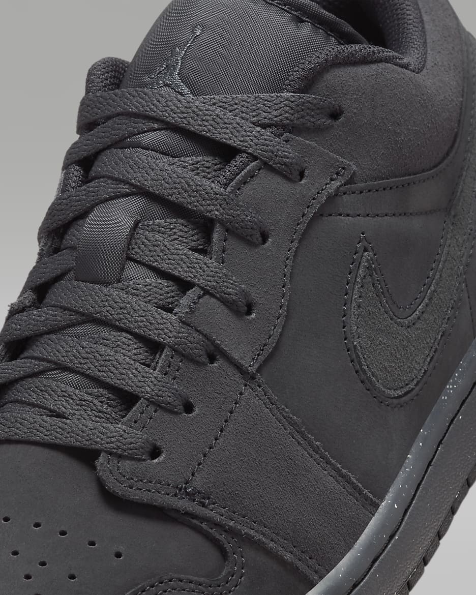 Jordan 1 Low SE Craft Dark Smoke Grey Varsity Red - Vista 7