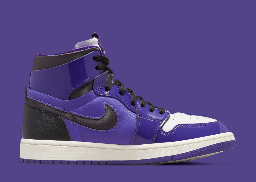 Jordan 1 High Zoom Air CMFT Purple Patent - Vista 4