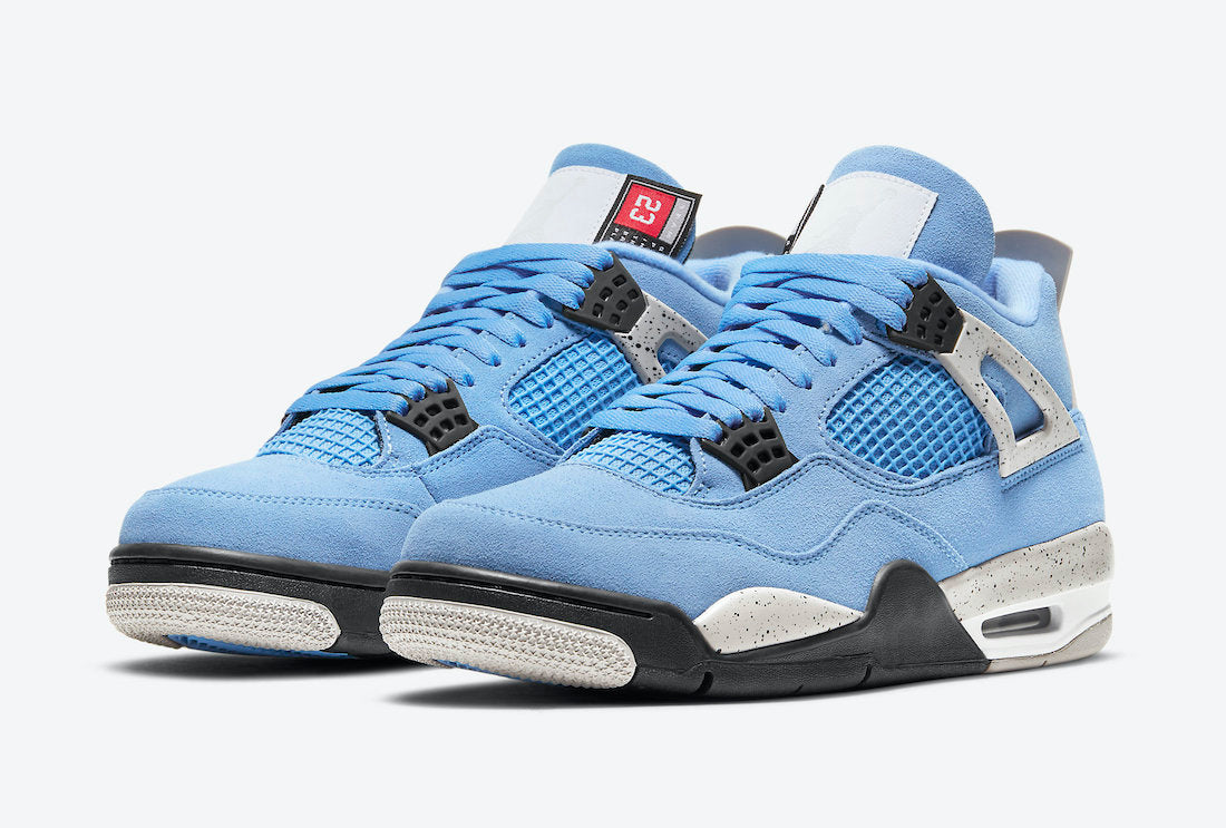 Jordan 4 Retro University Blue - Vista 1