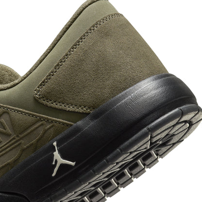 Jordan Nu Retro 1 Low Medium Olive Black - Vista 8