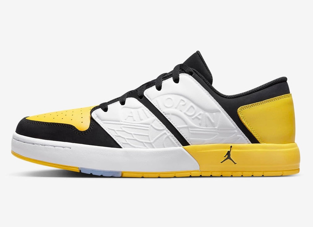 Jordan Nu Retro 1 Low Black Tour Yellow White - Vista 2