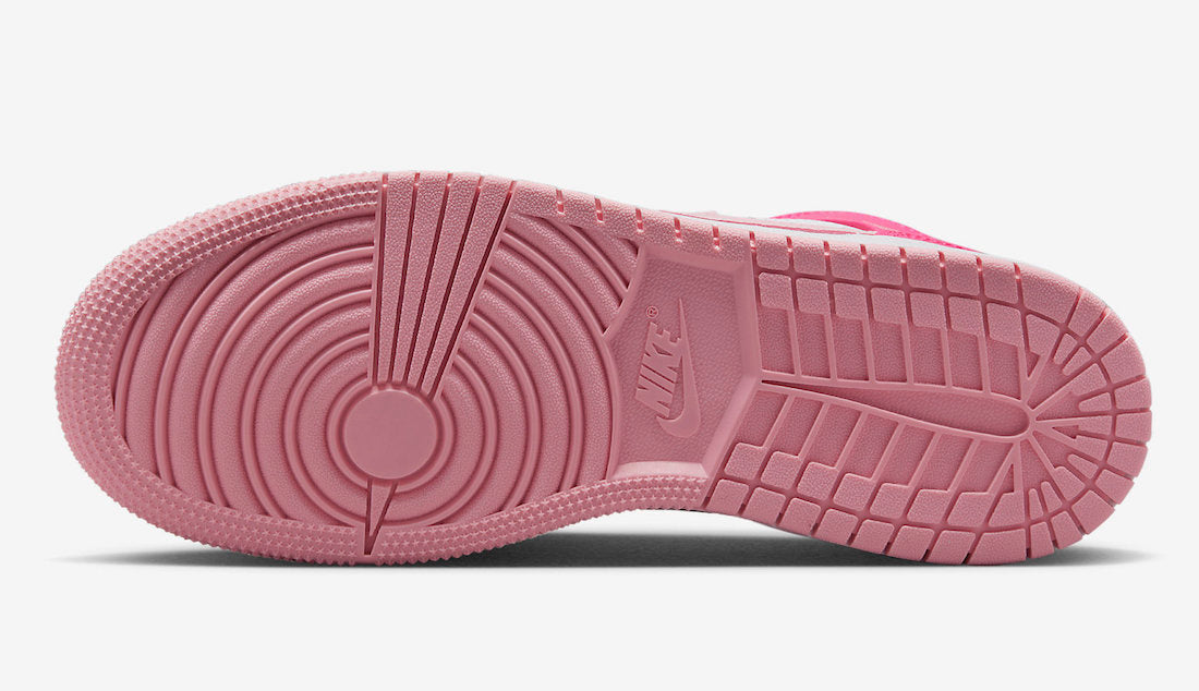 Jordan 1 Mid Fierce Pink (Women's) - Vista 6