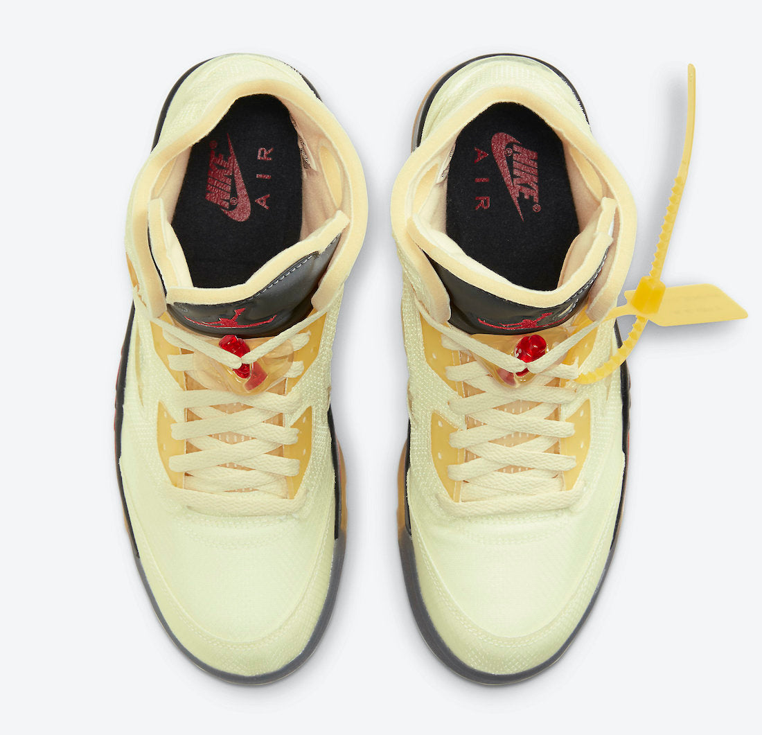 Jordan 5 Retro Off-White Sail - Vista 6