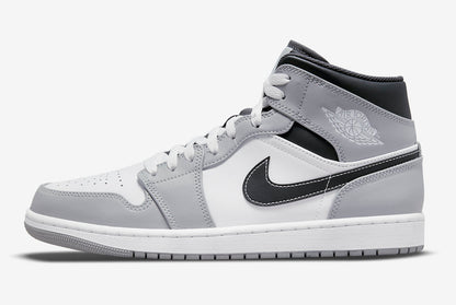 Jordan 1 Mid Light Smoke Grey Anthracite - Vista 2