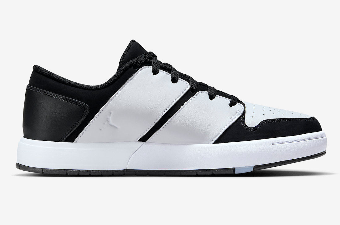 Jordan Nu Retro 1 Low White Black - Vista 3