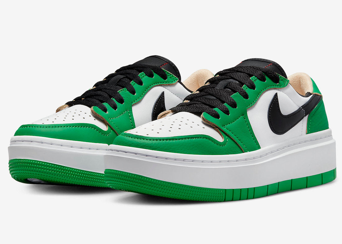 Jordan 1 Elevate Low SE Lucky Green (Women's) - Vista 1